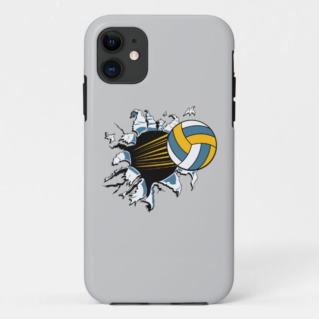 Volleyball Case-Mate iPhone Case (Back)