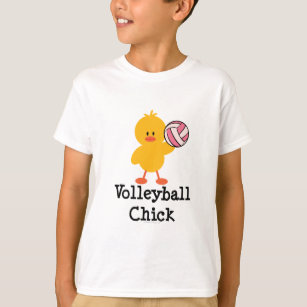Volleyball Chick Kids T-shirt