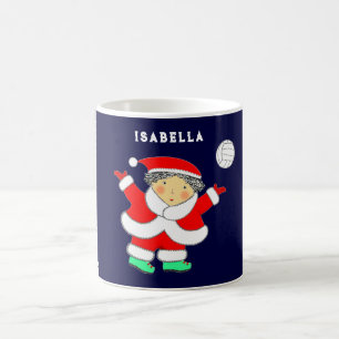 Volleyball Christmas Coffee Mug