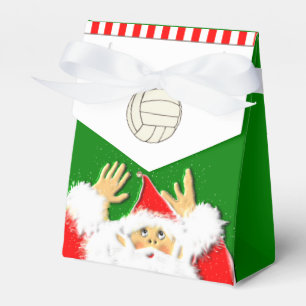 Volleyball Christmas Holiday Favor Box