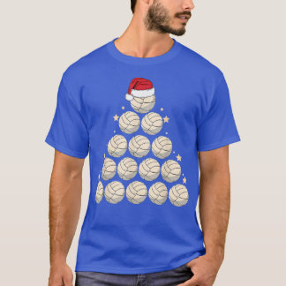 Volleyball Christmas Tree  Xmas Tree Volleyball Lo T-Shirt