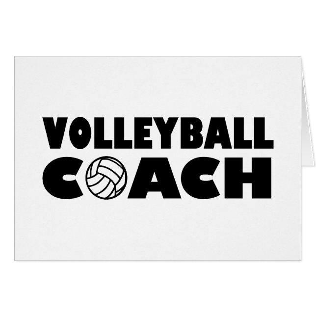 Volleyball coach (Front Horizontal)