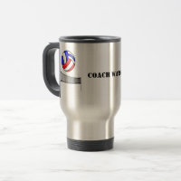 Volleyball Coach Custom Name