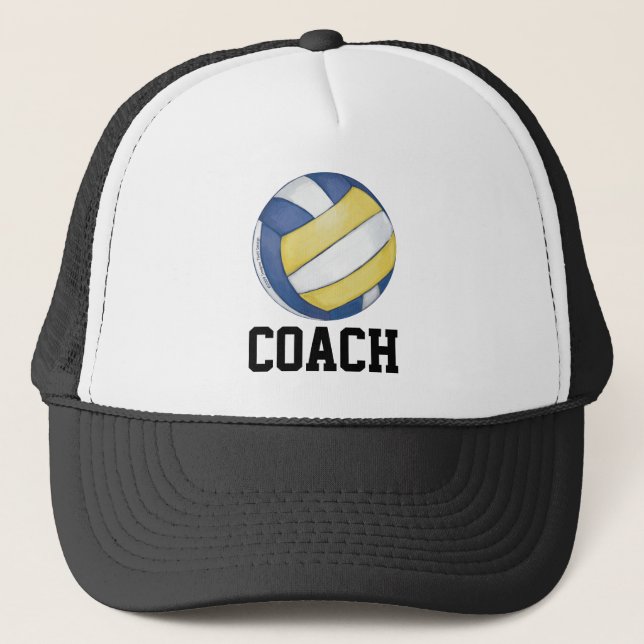 Volleyball Coach Hat (Front)