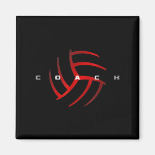 Volleyball Coach Magnet
