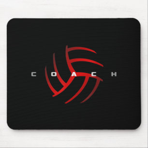 Volleyball Coach Mouse Pad