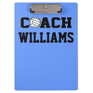 Volleyball Coach - Personalized Clipboard