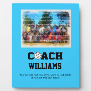 Volleyball Coach - Personalized Plaque