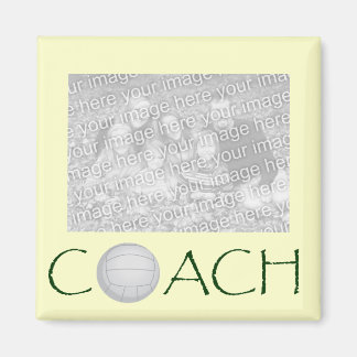 VOLLEYBALL Coach photo magnet