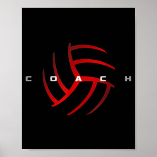 Volleyball Coach  Poster