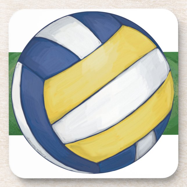 Volleyball Coaster (Front)