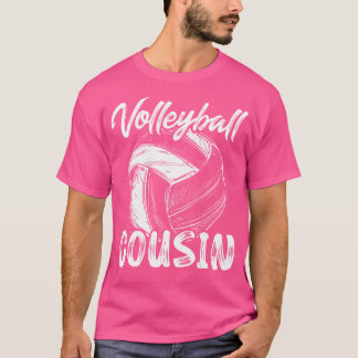 Volleyball Cousin For Men Family Matching Volleyba T-Shirt