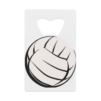 Volleyball Credit Card Bottle Opener