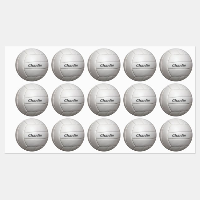 Volleyball custom name (Sheet)