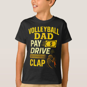 Volleyball Dad - Funny Proud Father Player  T-Shirt