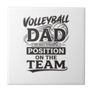 Volleyball Dad Funny Vintage Team Position Shirt_1 Tile