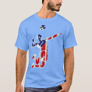 Volleyball Design for a Volleyball Player  T-Shirt