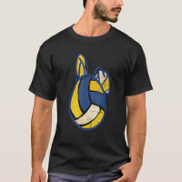 Volleyball Easter Egg Rabbit Ears Bunny Funny Spor