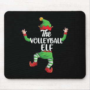 Volleyball Elf Family Matching Christmas Pyjamas P Mouse Pad