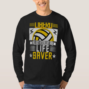Volleyball For Men And Women Libero Also Known As T-Shirt
