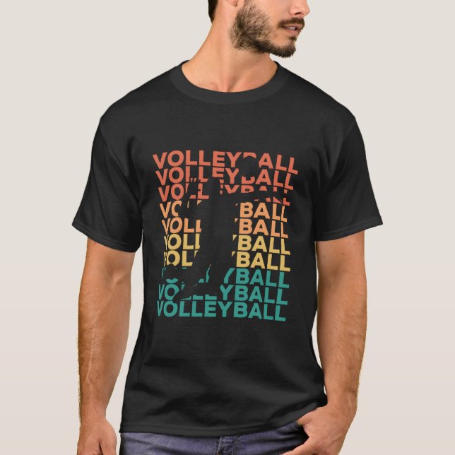 Volleyball For Volleyball Players T-Shirt (Front)
