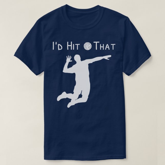 volleyball funny 1 T-Shirt (Design Front)