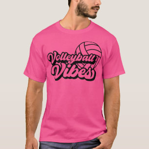 Volleyball Game Day Vibes Volleyball Mom Mothers D T-Shirt