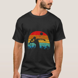 Volleyball Gifts For Teen Girls Retro Vintage T-Shirt