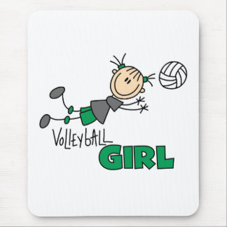 Volleyball Girl Mouse Pad