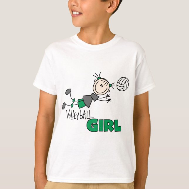 Volleyball Girl Tshirts and Gifts (Front)