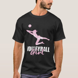 Volleyball Girl Volleyball Beach Game Volleyball P T-Shirt