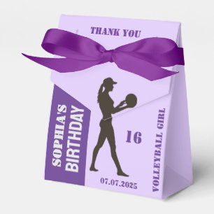 Volleyball Girl, Volleyball Player Gift, Birthday Favor Box