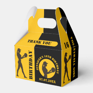 Volleyball Girl, Volleyball Player Gift, Birthday Favor Box