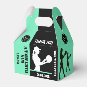 Volleyball Girl, Volleyball Player Gift, Birthday Favor Box