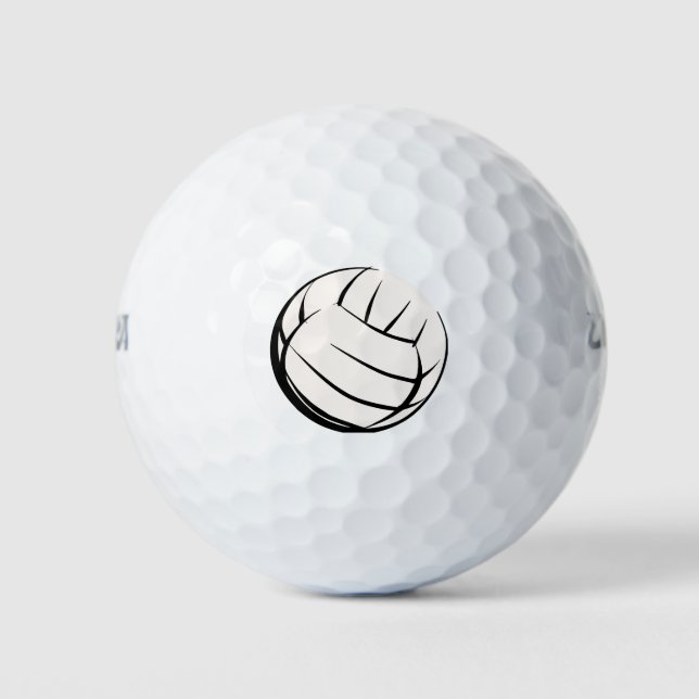 Volleyball Golf Balls (Front)
