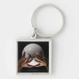 Volleyball Hands Keychain
