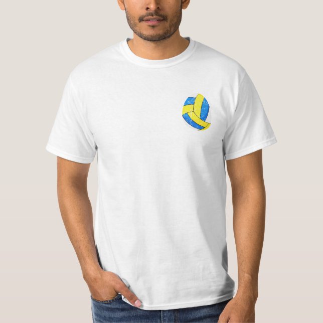 Volleyball Happy Easter Egg T-Shirt (Front)