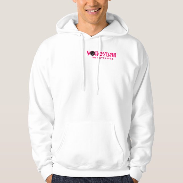 Volleyball Hoodie (Front)