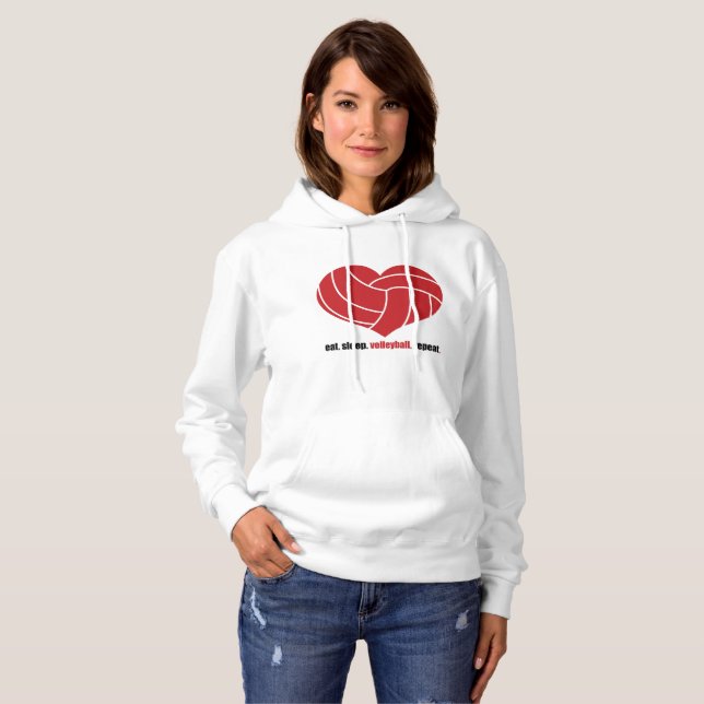 volleyball hoodie (Front Full)
