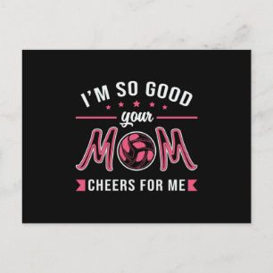 Volleyball I'm So Good Your Mom Cheers Player Gift Postcard