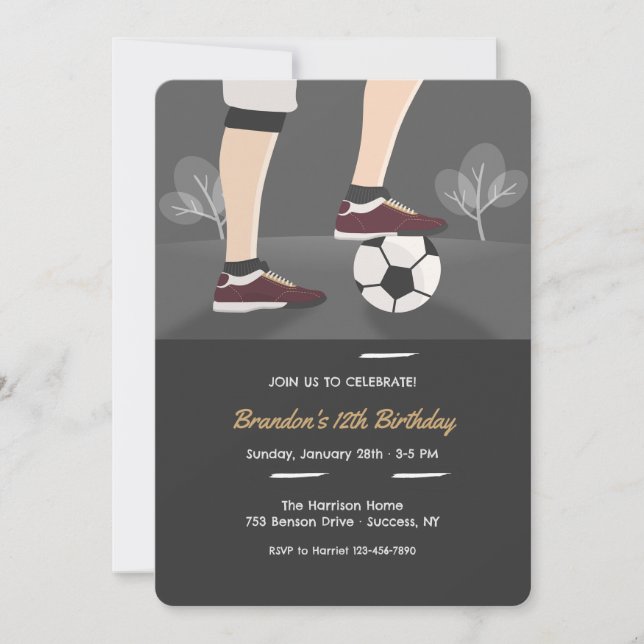 Volleyball Invitation (Front)