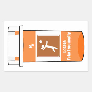 Volleyball Is My Drug Sticker