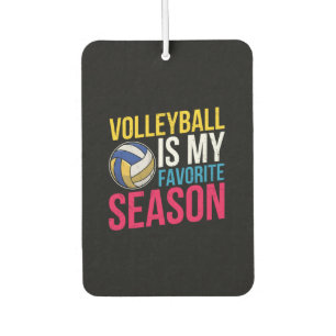 Volleyball Is My Favourite Season Air Freshener