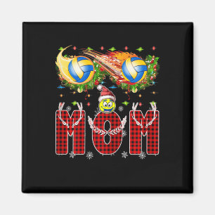 Volleyball Is My Valentines Funny Xmas Volleyball Magnet
