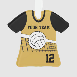 Volleyball Jersey with Photo and Colour Option Ornament