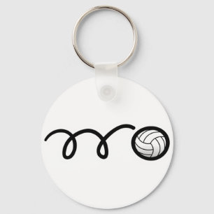 Volleyball Keychain