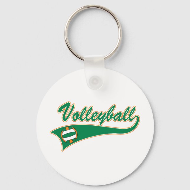 Volleyball Keychain (Front)