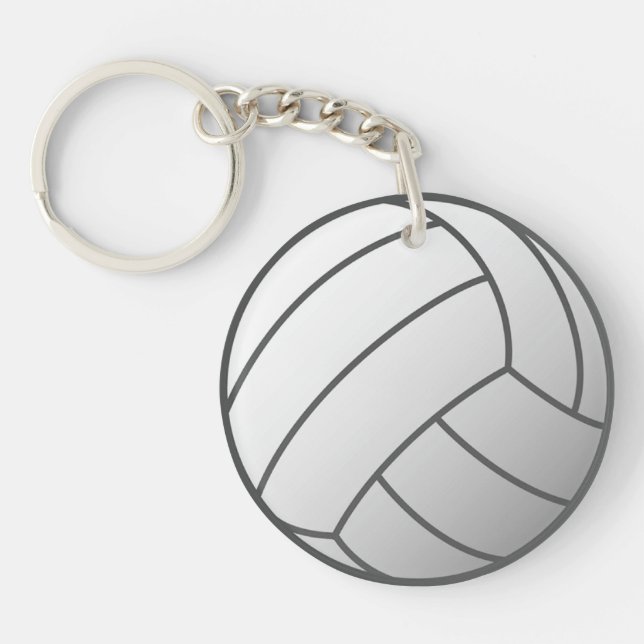 Volleyball Keychain (Front)