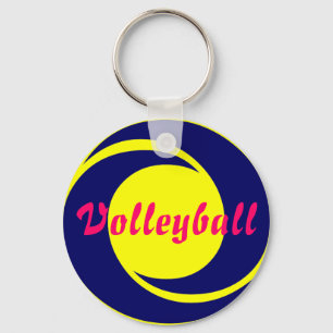 Volleyball Keychain