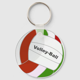 Volleyball Keychain